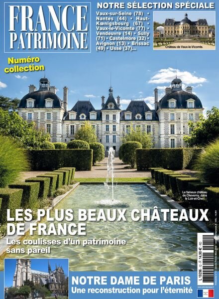 France Patrimoine – Janvier-Mars 2022 Cover