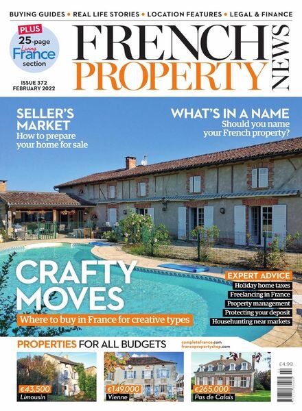French Property News – February 2022 Cover
