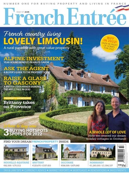 FrenchEntree – Issue 137 – January 2022 Cover