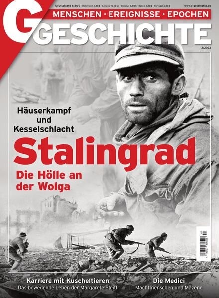 G Geschichte Germany – Februar 2022 Cover