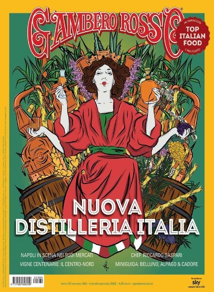 Gambero Rosso Italia – Gennaio 2022 Cover