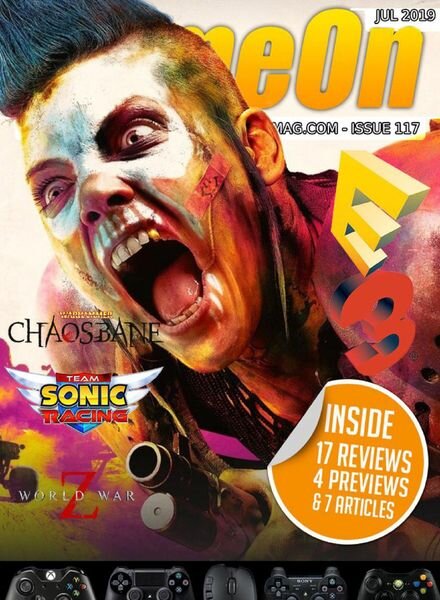 GameOn – Issue 117 – July 2019 Cover