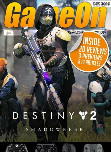 GameOn – Issue 122 – December 2019 Cover