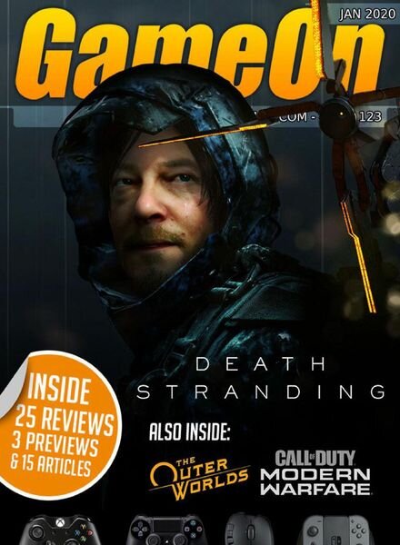 GameOn – Issue 123 – January 2020 Cover