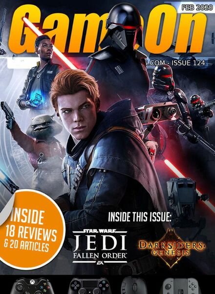 GameOn – Issue 124 – February 2020 Cover