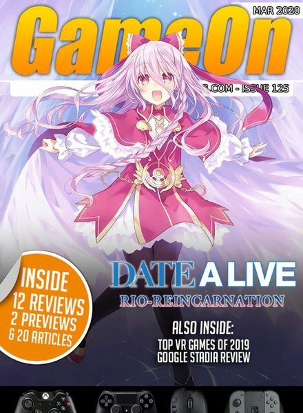 GameOn – Issue 125 – March 2020 Cover