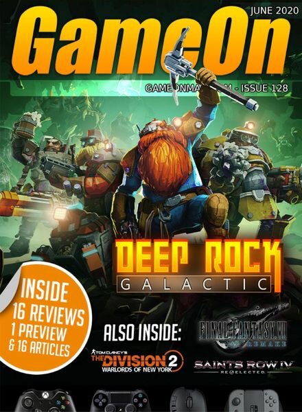 GameOn – Issue 128 – June 2020 Cover