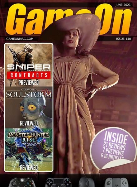GameOn – Issue 140 – June 2021 Cover
