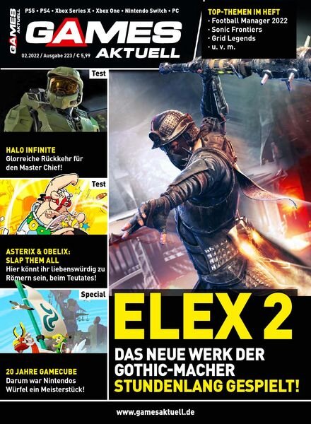 Games Aktuell – Februar 2022 Cover