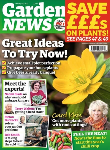 Garden News – January 15, 2022 Cover