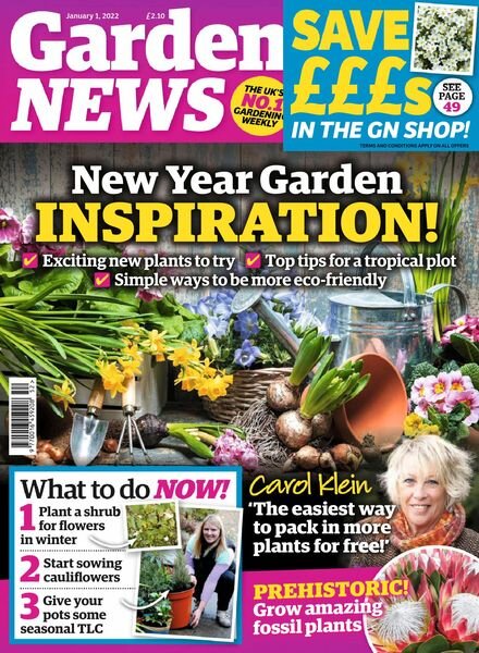 Garden News – January 2022 Cover