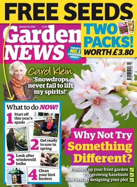 Garden News – January 22, 2022 Cover