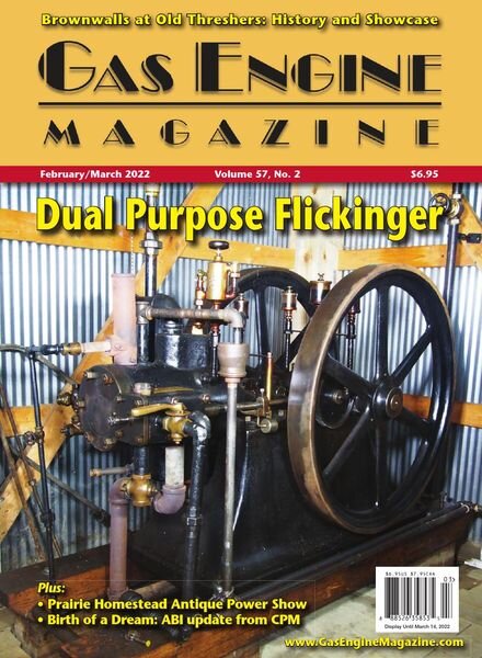 Gas Engine Magazine – February 2022 Cover