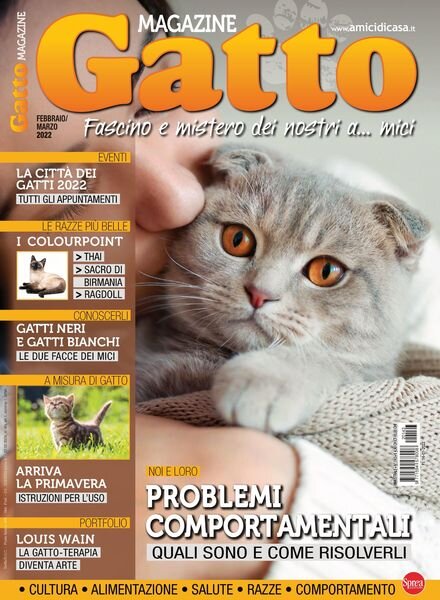 Gatto Magazine – febbraio 2022 Cover