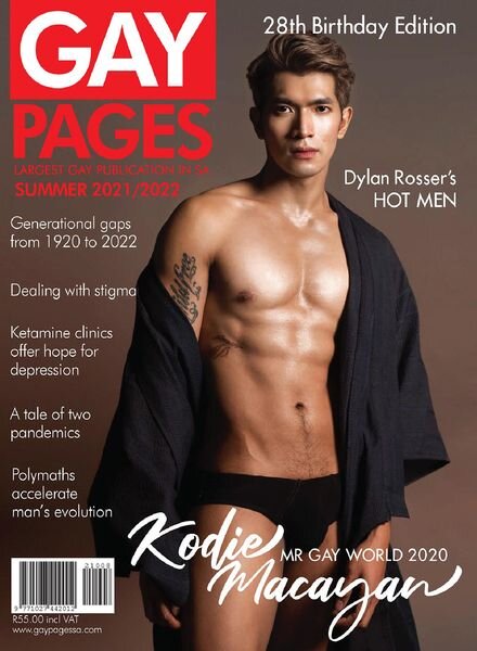 Gay Pages – 18 October 2021 Cover