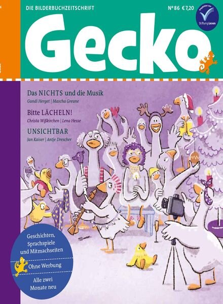 Gecko – November-Dezember 2021 Cover