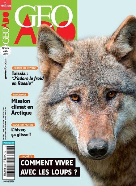 Geo Ado – Janvier 2022 Cover