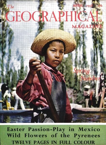 Geographical – April 1958 Cover