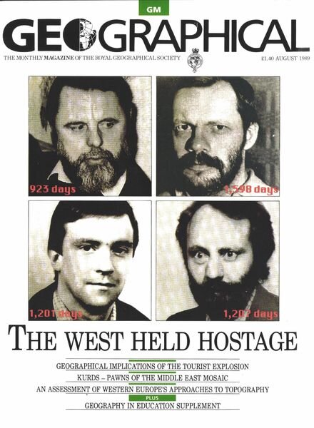 Geographical – August 1989 Cover