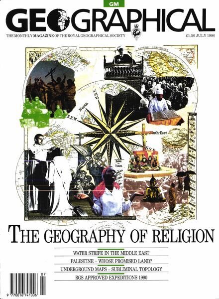 Geographical – July 1990 Cover
