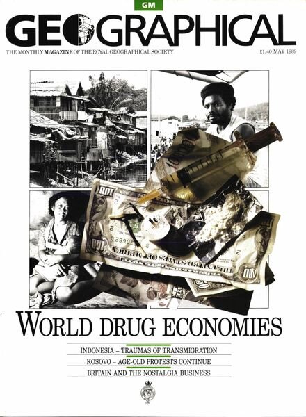 Geographical – May 1989 Cover