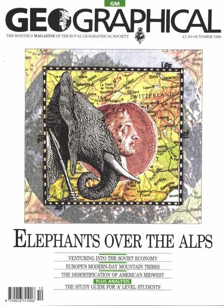 Geographical – October 1990 Cover