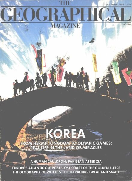 Geographical – September 1988 Cover