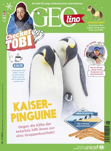 GEOlino – Januar 2022 Cover