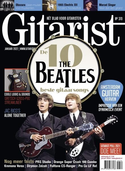 Gitarist Netherlands – januari 2022 Cover