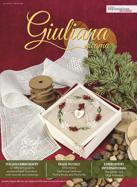 Giuliana Ricama – Issue 44 – January-February 2022 Cover