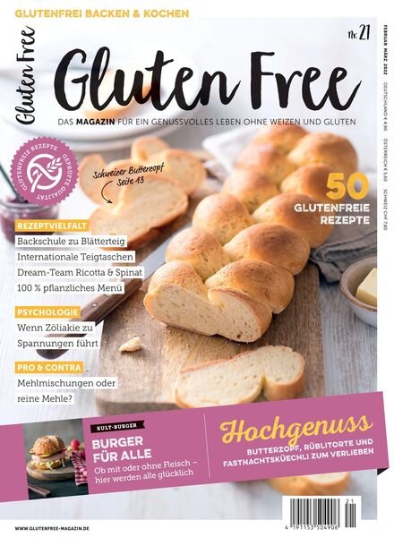 Gluten Free – Februar 2022 Cover