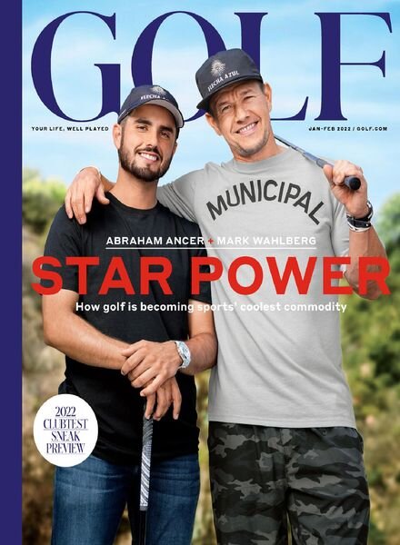 Golf Magazine USA – January 2022 Cover