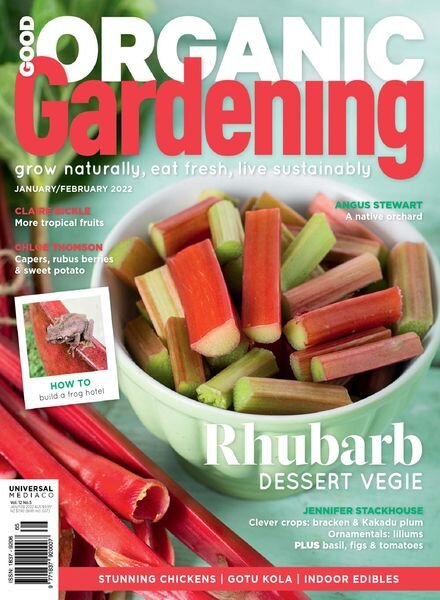 Good Organic Gardening – January-February 2022 Cover
