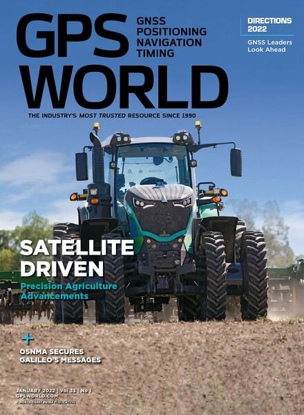 GPS World – January 2022 Cover
