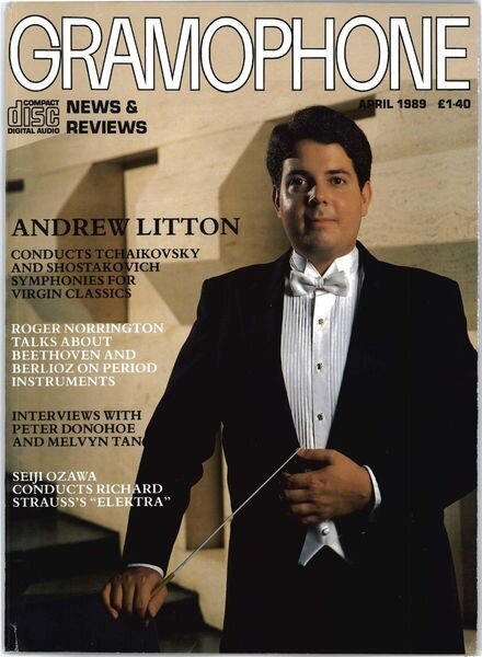 Gramophone – April 1989 Cover