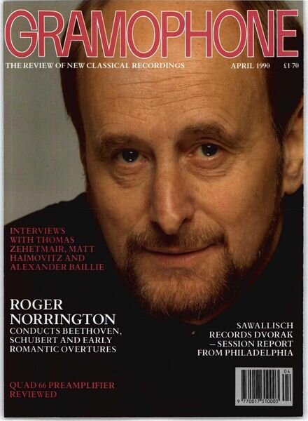 Gramophone – April 1990 Cover