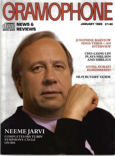 Gramophone – January 1989 Cover