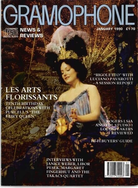 Gramophone – January 1990 Cover