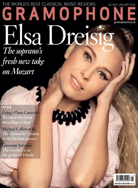 Gramophone – January 2022 Cover