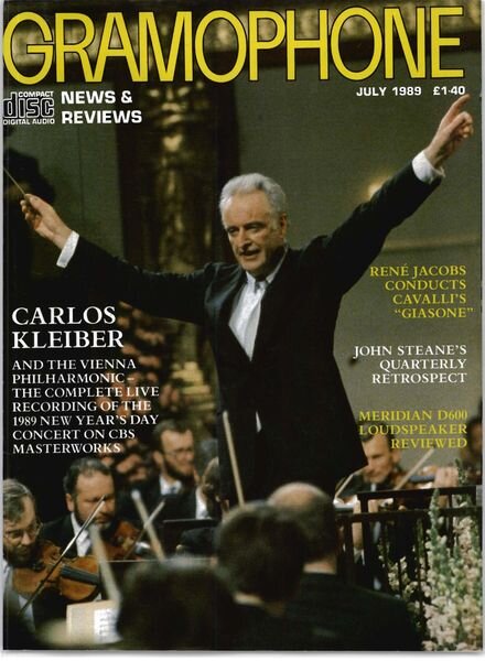 Gramophone – July 1989 Cover