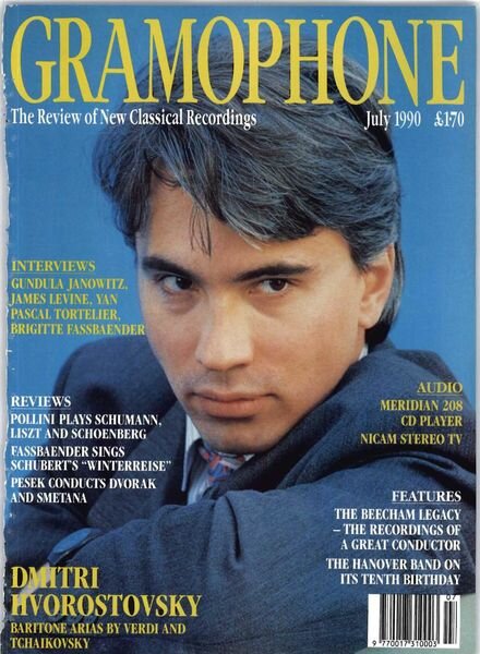 Gramophone – July 1990 Cover