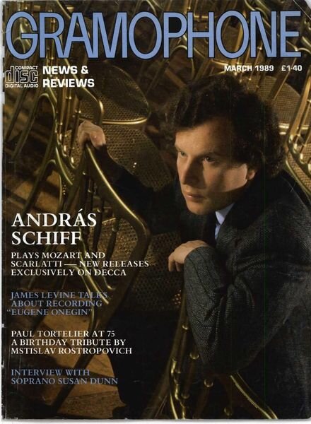 Gramophone – March 1989 Cover