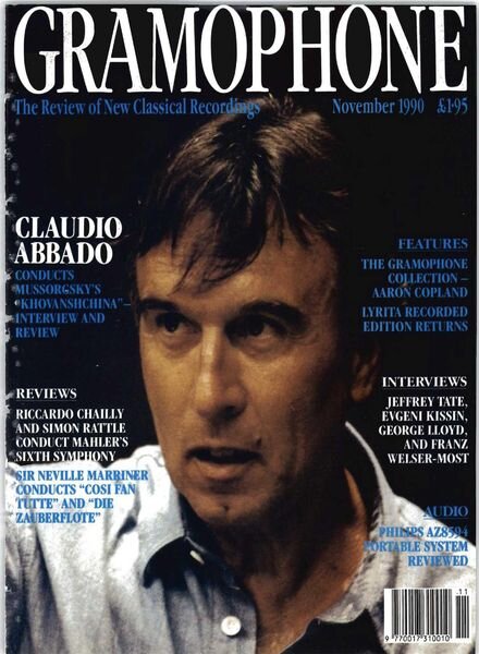 Gramophone – November 1990 Cover