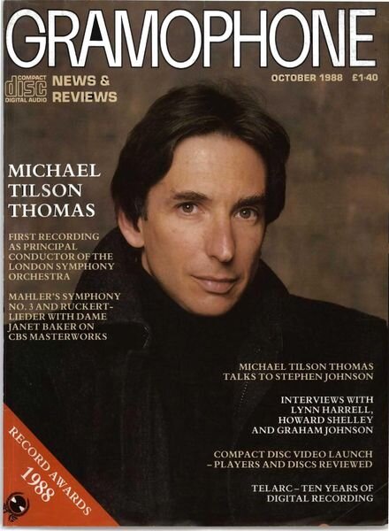 Gramophone – October 1988 Cover