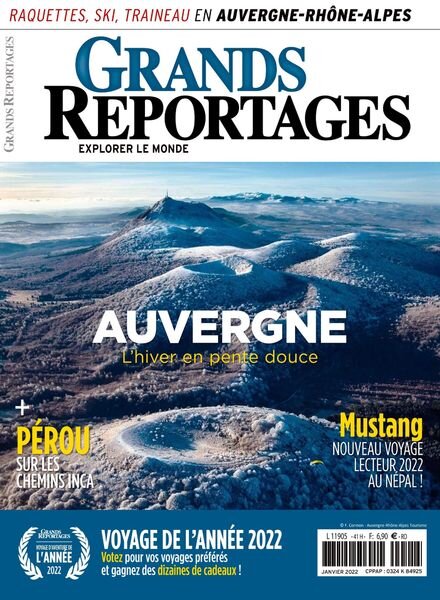 Grands Reportages – Janvier 2022 Cover
