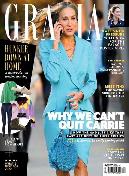 Grazia UK – 24 January 2022 Cover