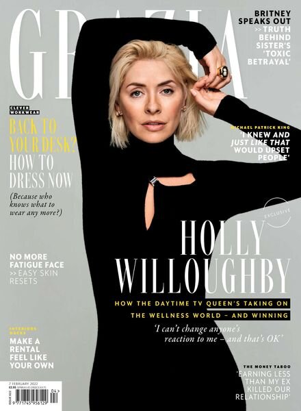 Grazia UK – 25 January 2022 Cover