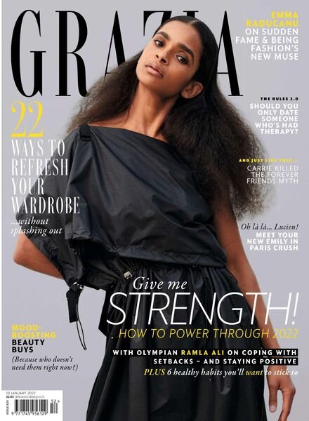 Grazia UK – 28 December 2021 Cover