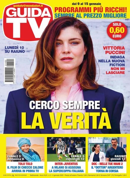 GuidaTV – 04 gennaio 2022 Cover