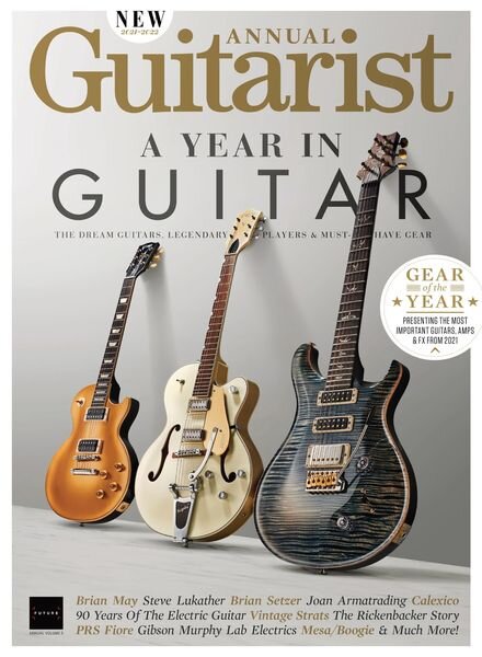 Guitarist Annual – December 2021 Cover